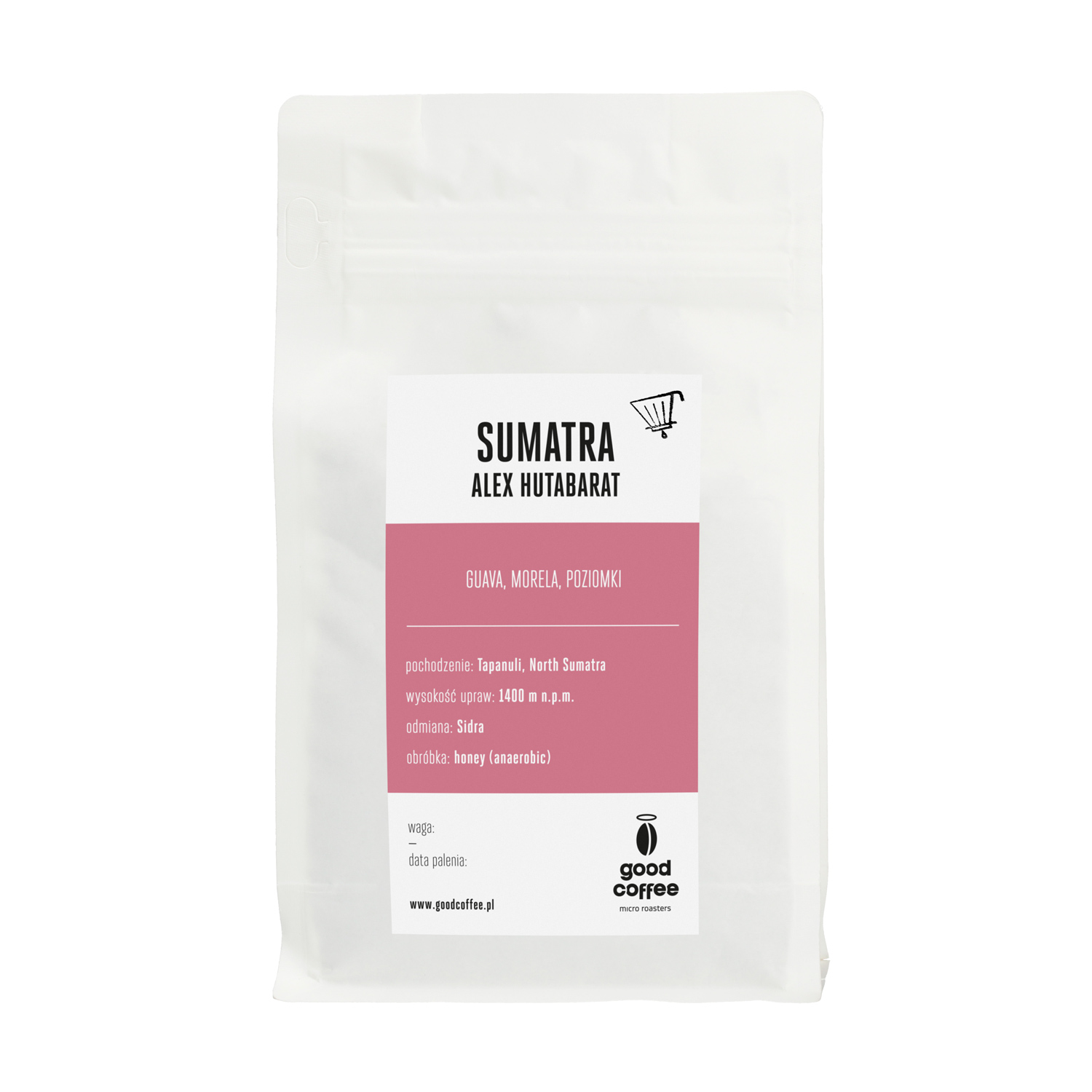 Good Coffee - kawa ziarnista Sumatra Alex Hutabarat Honey Anaerobic Filter 250 g