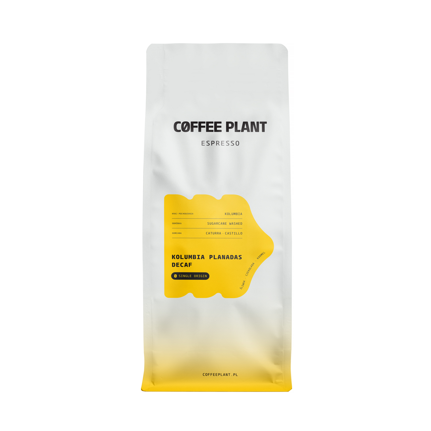 COFFEE PLANT - Colombia Planadas Decaf Espresso 1kg