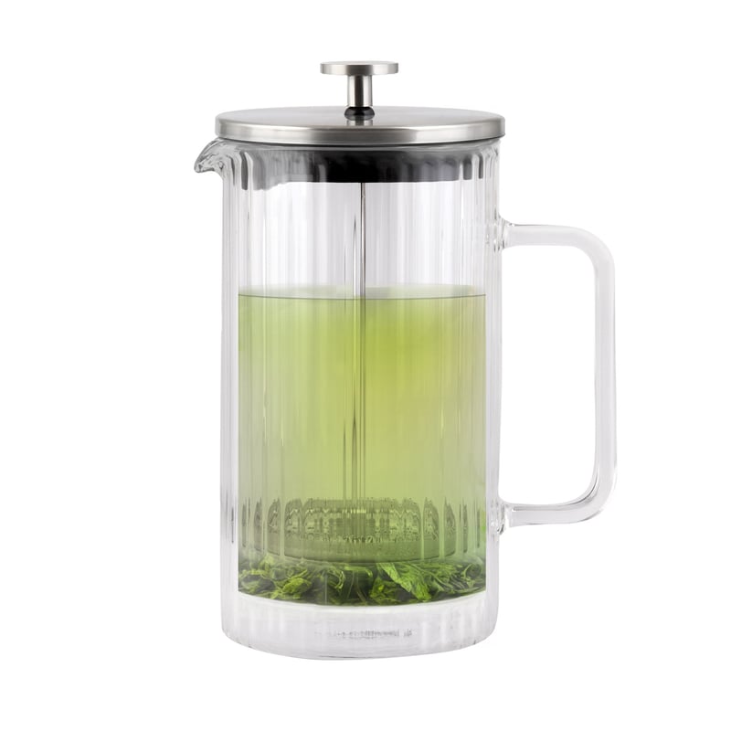 Vialli Design - Tulip French Press Silver Matt 1l