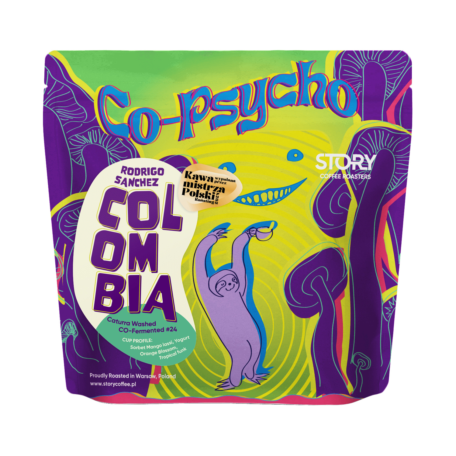 Story Coffee Roasters - Colombia Rodrigo Sanchez Co-fermented Washed Filter 200 g