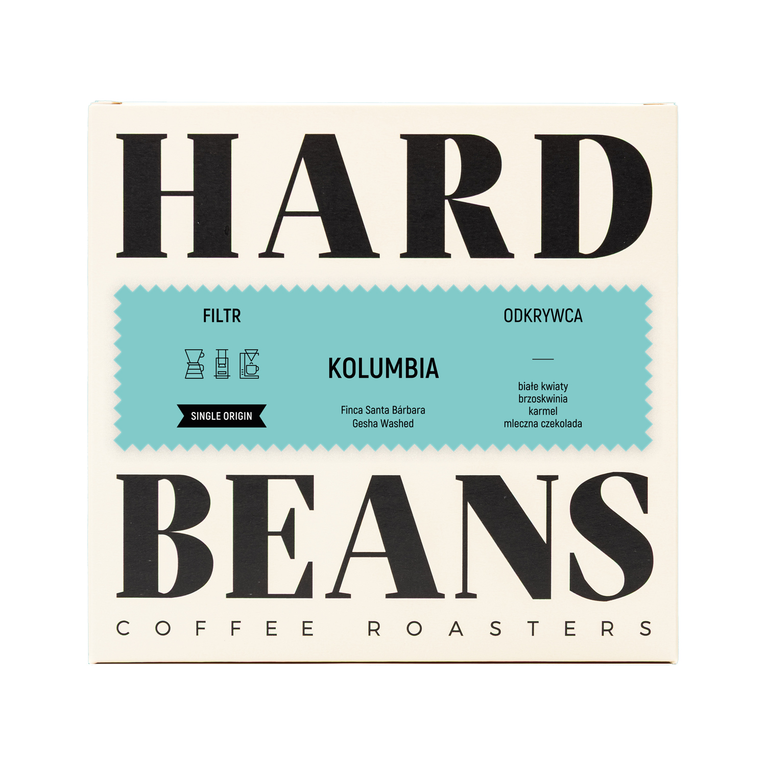 Hard Beans - Colombia Finca Santa Bárbara Gesha Washed Filter 200 g
