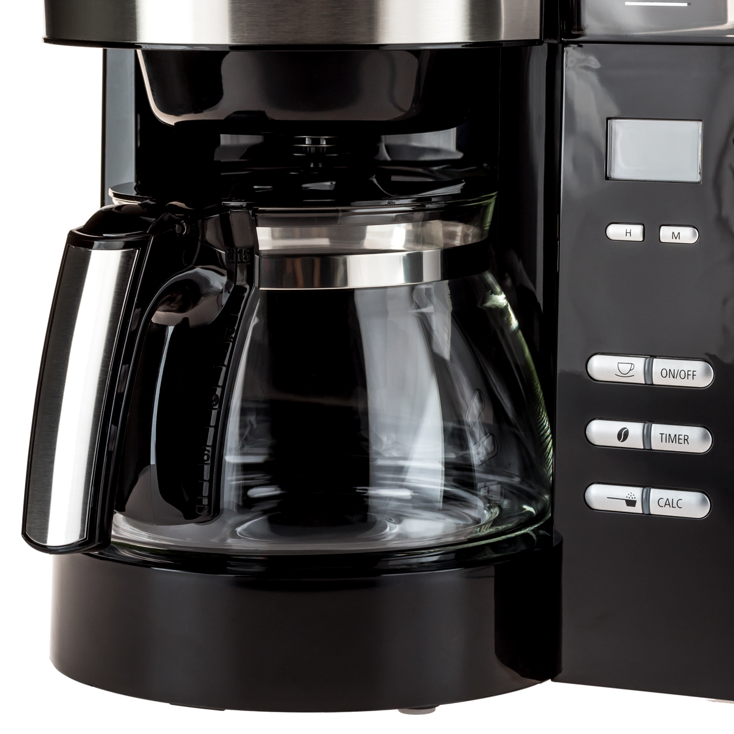 Melitta Aromafresh Black - Filter Coffee Machine with Grinder