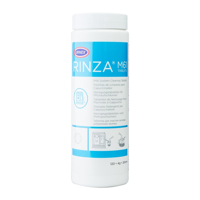 Urnex Rinza Tablets - Milk frother cleaning tablets - 120 tablets