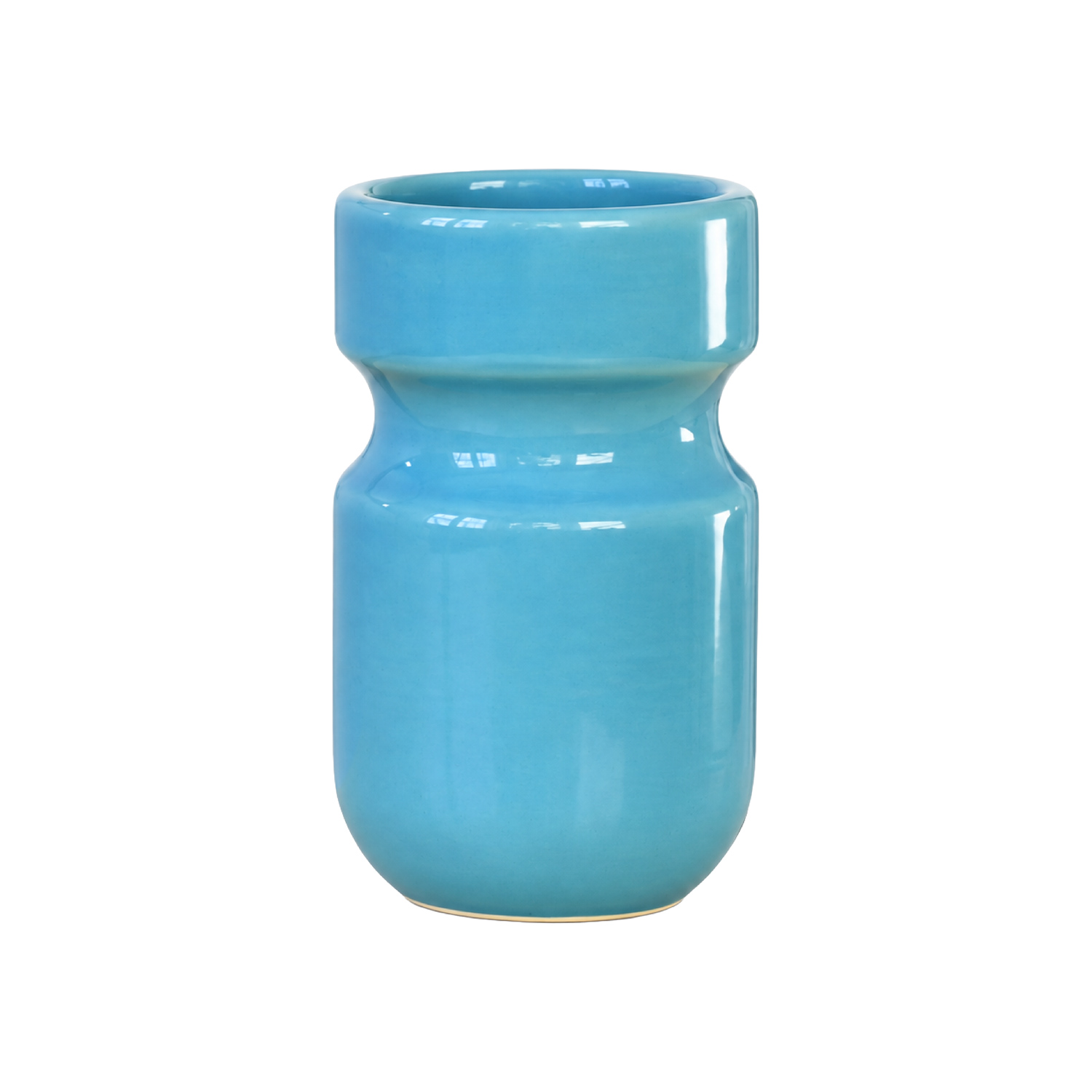 NOT.BAD x Coffeedesk - kubek ceramiczny BAD DOSE niebieski 450 ml