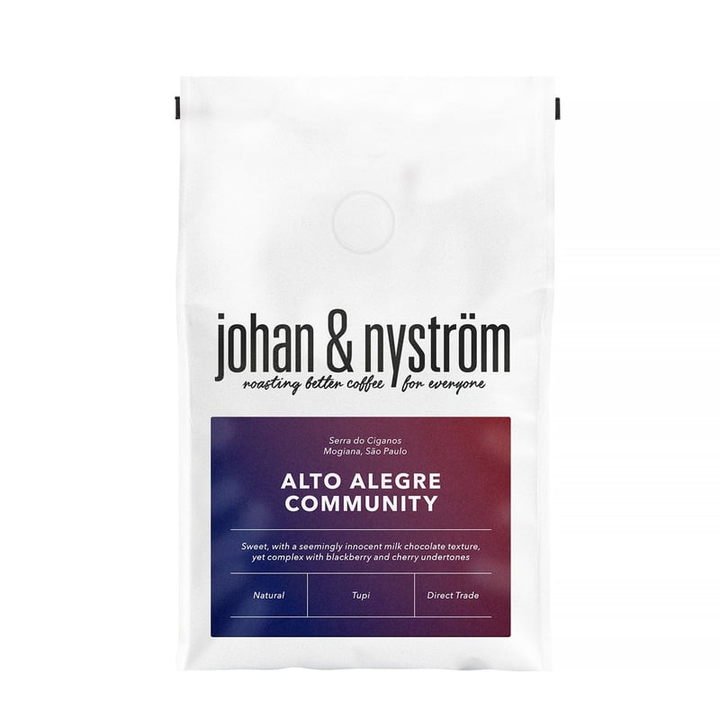 Johan & Nystrom - Brazylia Alto Alegre Natural Filter 250g (outlet)