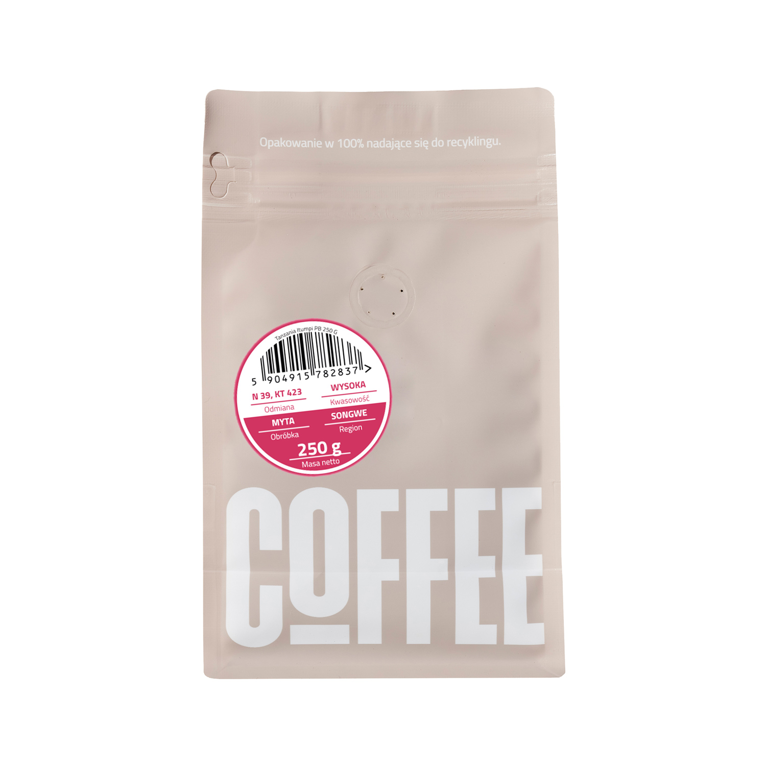 COFFEELAB - kawa ziarnista Tanzania Itumpi PB Washed Filter 250 g