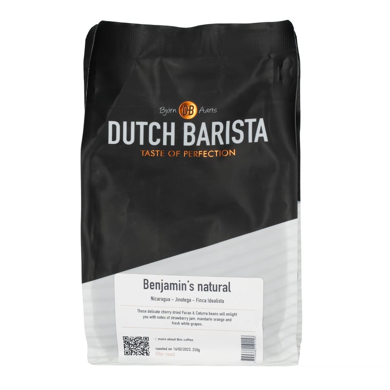Dutch Barista - Nicaragua Benjamin's Natural Filter 250g