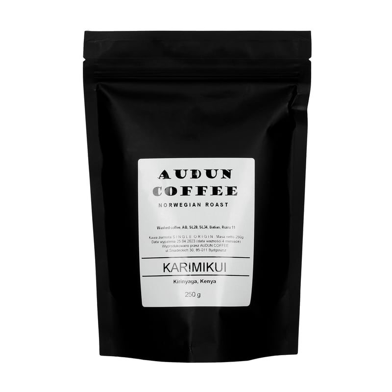 Audun Coffee - Kenia Karimikui AB Washed Filter 250g