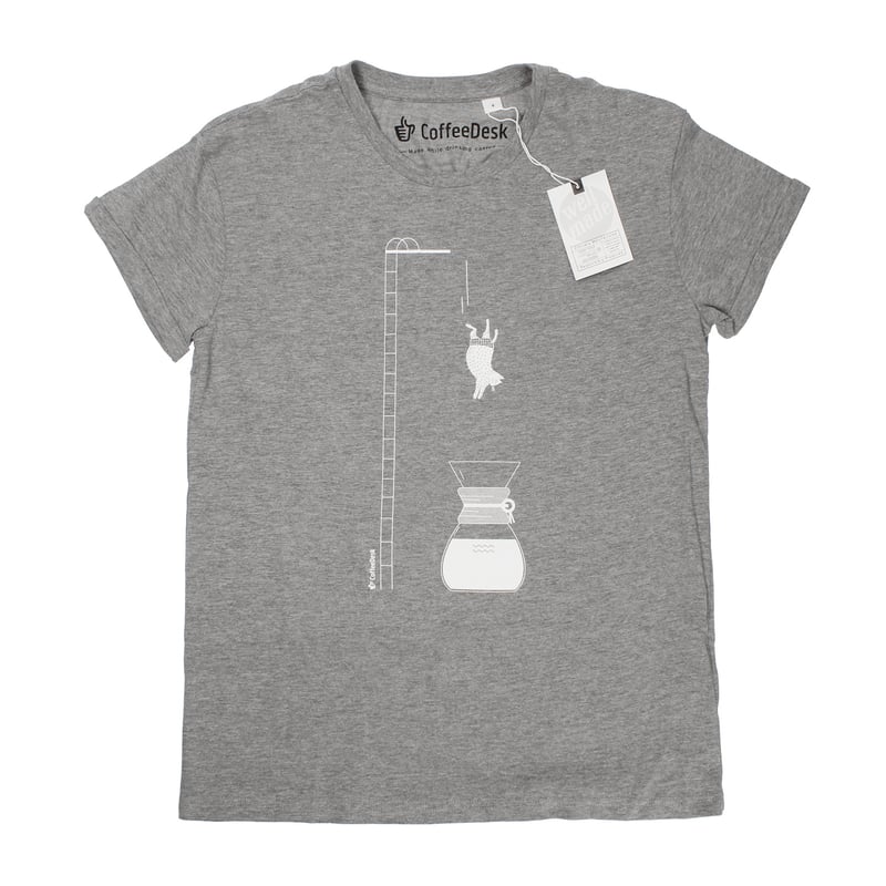 Coffeedesk Chemex Men's Grey T-shirt - S