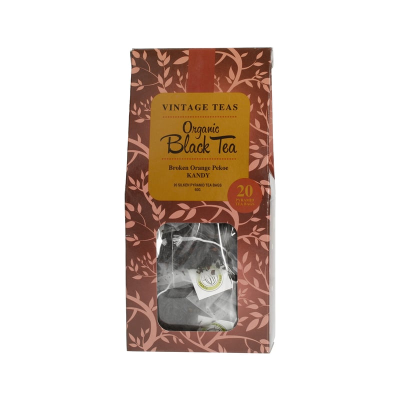 Brew La La - Organic Green Tea Raspberry - 50 Tea Bags