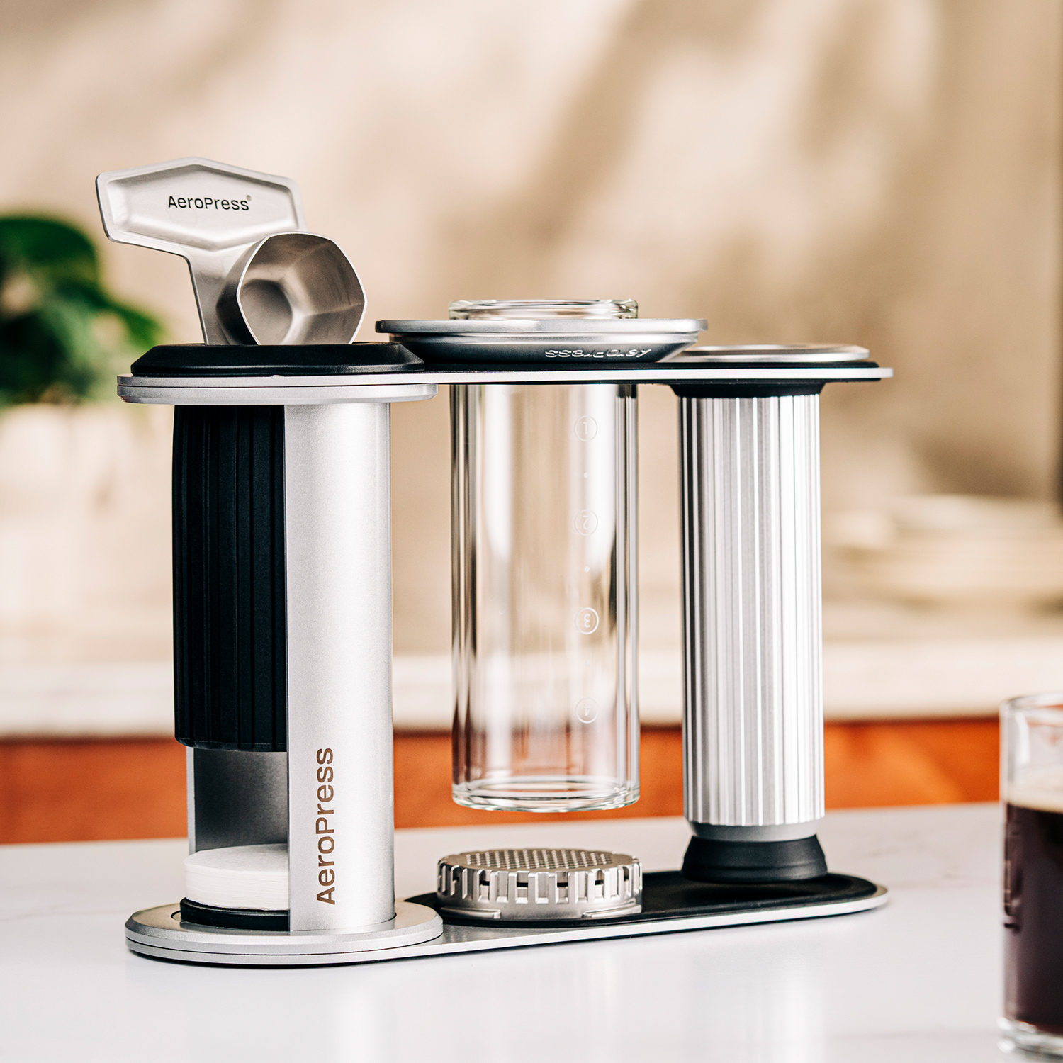 AeroPress - Organizer Stand - Stainless Steel