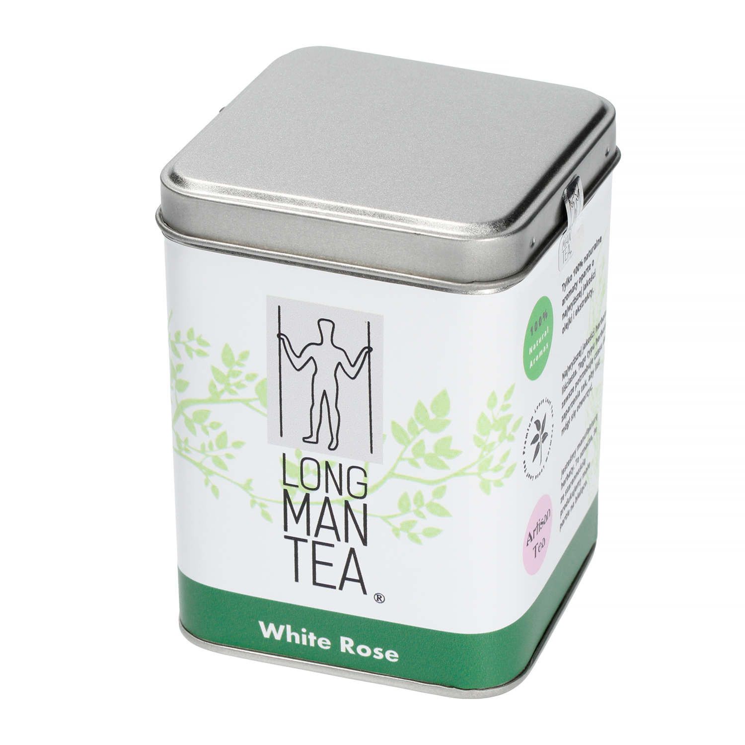 Long Man Tea - White Rose - Herbata sypana - Puszka 100g