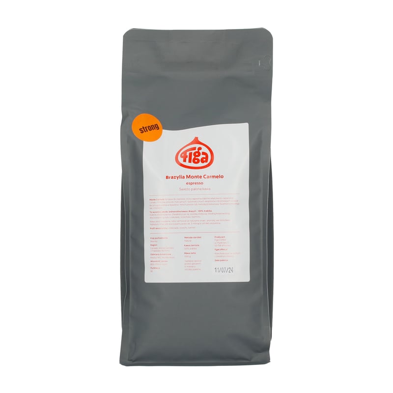 Figa Coffee - Brazylia Monte Carmelo STRONG Espresso 1kg