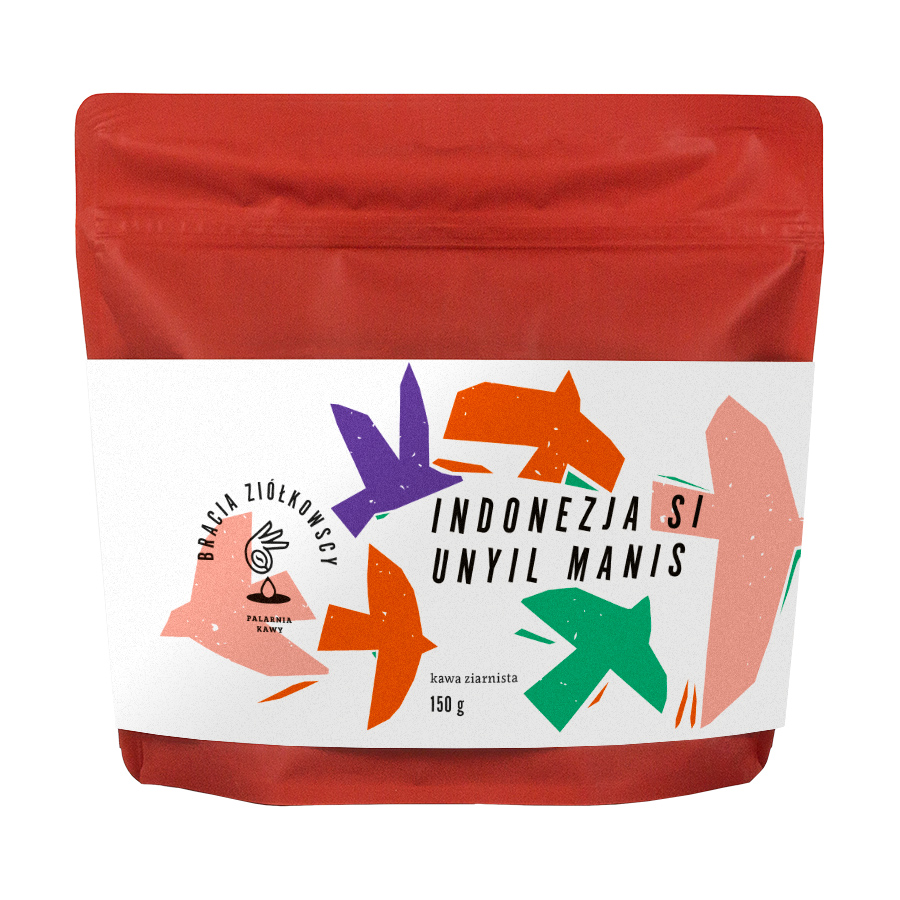 Bracia Ziółkowscy - kawa ziarnista Indonezja Si Unyil Manis Liberica Anaerobic Natural Filter 150 g