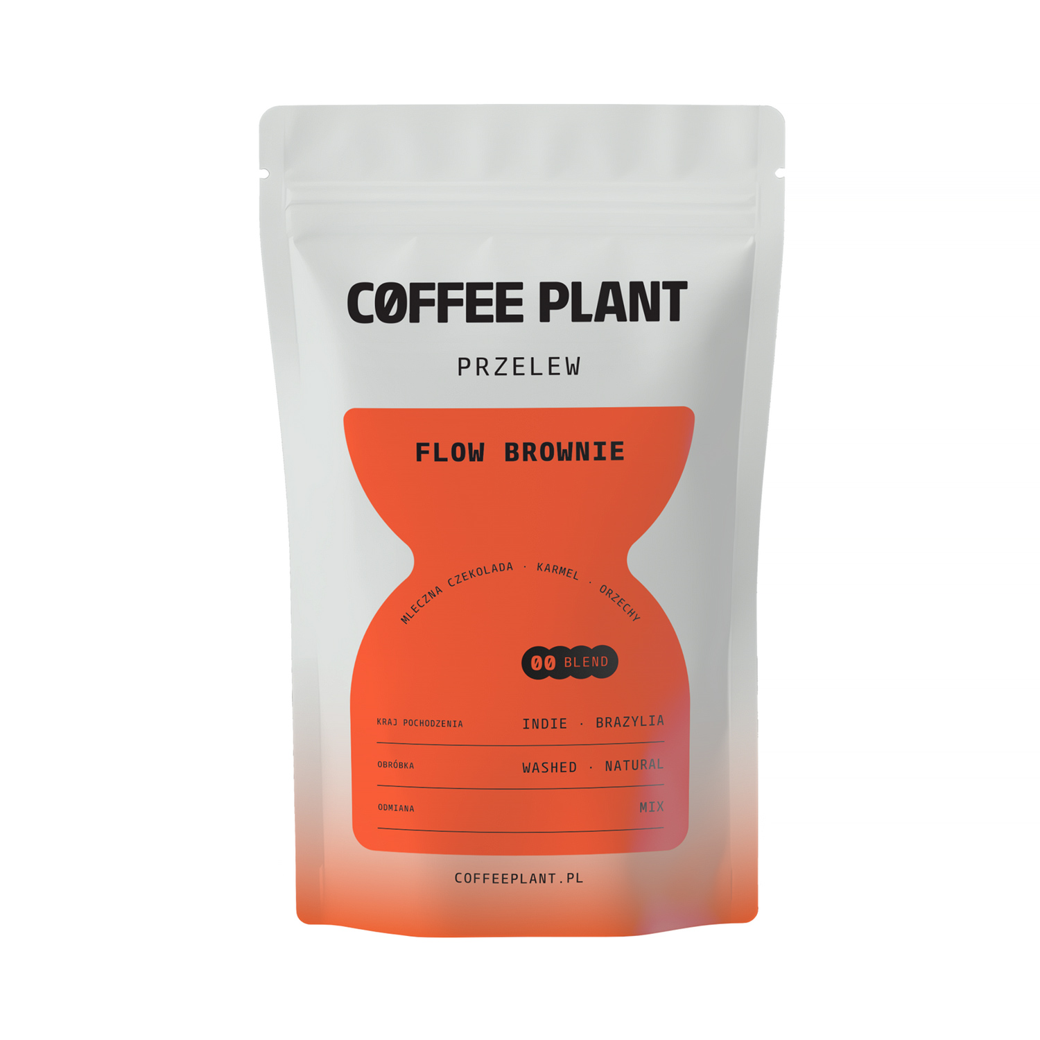 COFFEE PLANT - kawa ziarnista FLOW Brownie Filter 100 g