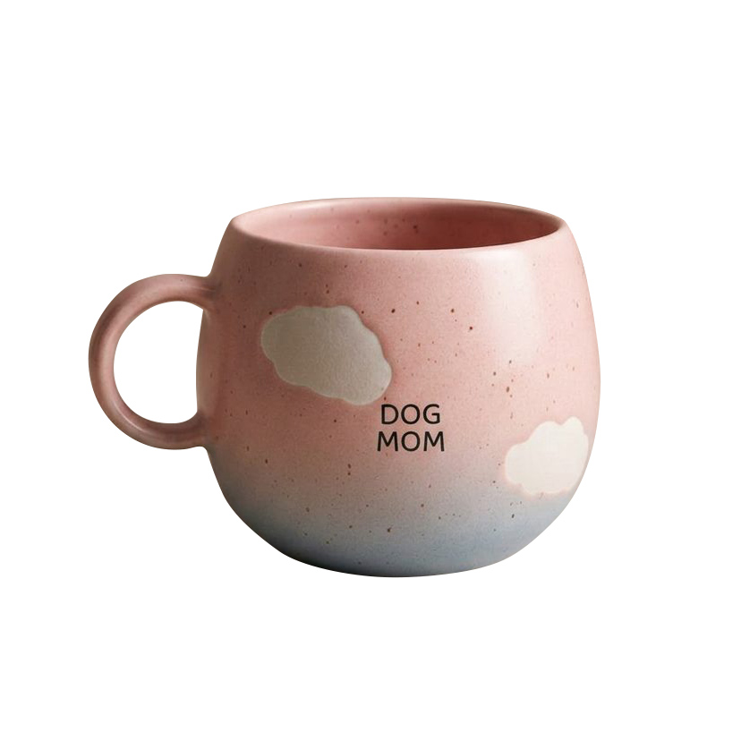 Egg Back Home - Cloud Sunset Dog Mom Mug 500 ml 
