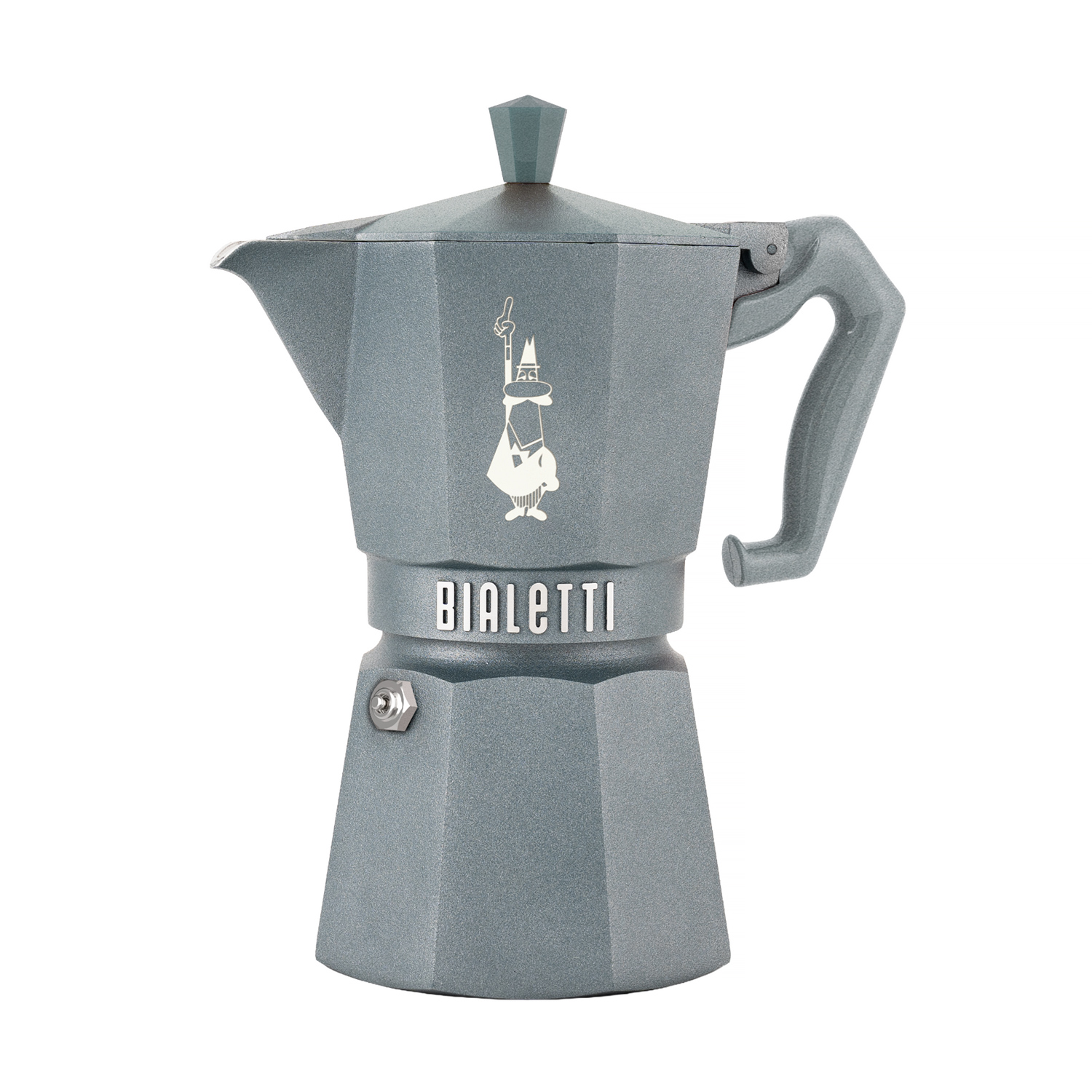 Bialetti - Exclusive - kawiarka Moka Octagonal Induction szara 6tz