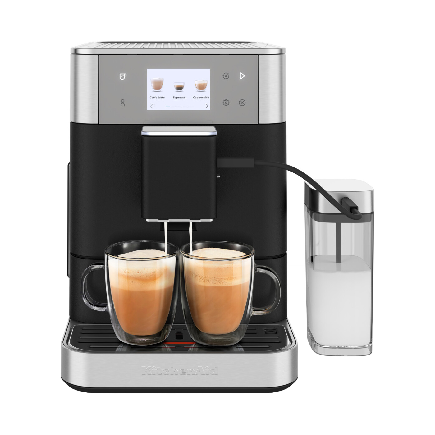 KitchenAid - Automatic Espresso Machine KF7 cast iron