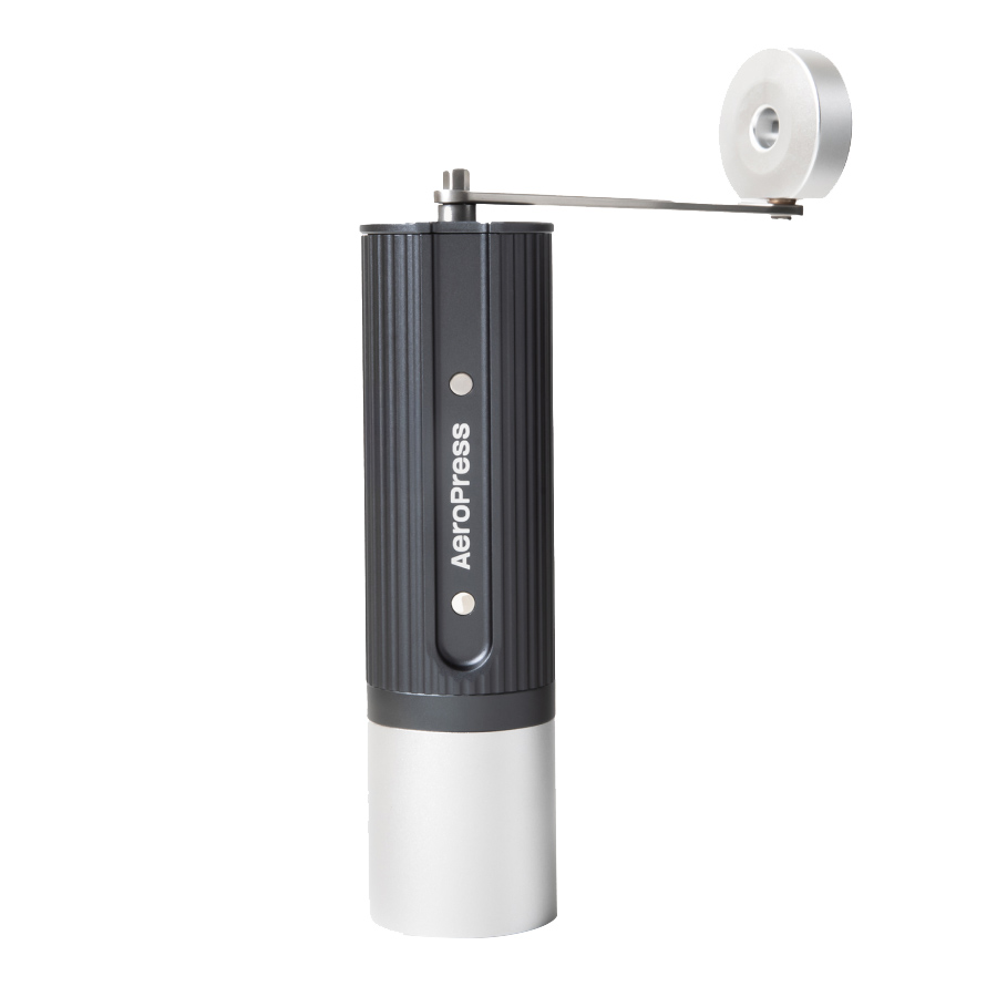Aeropress - Manual grinder grey