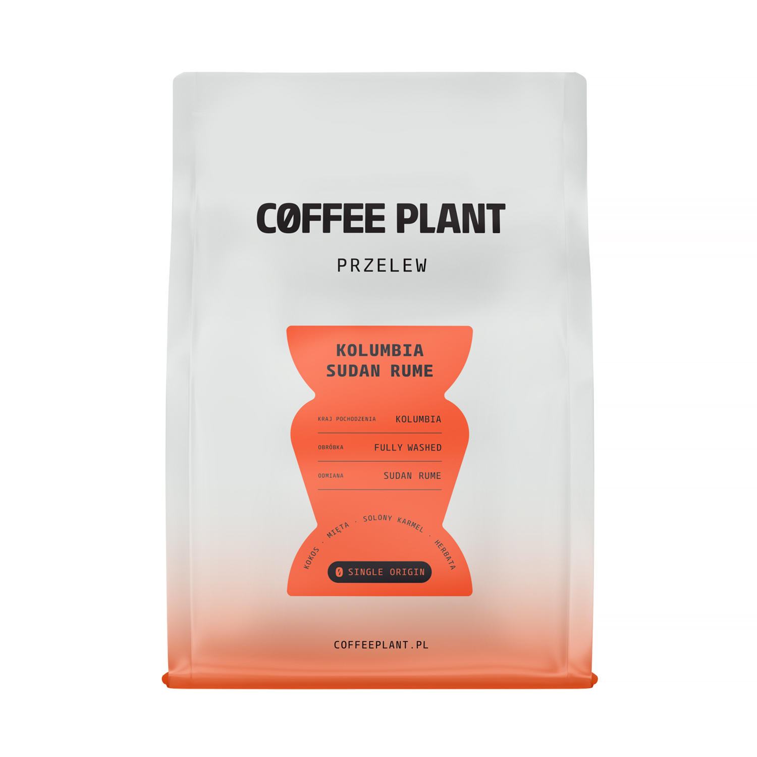 COFFEE PLANT - kawa ziarnista Kolumbia Sudan Rume Washed Filter 250 g
