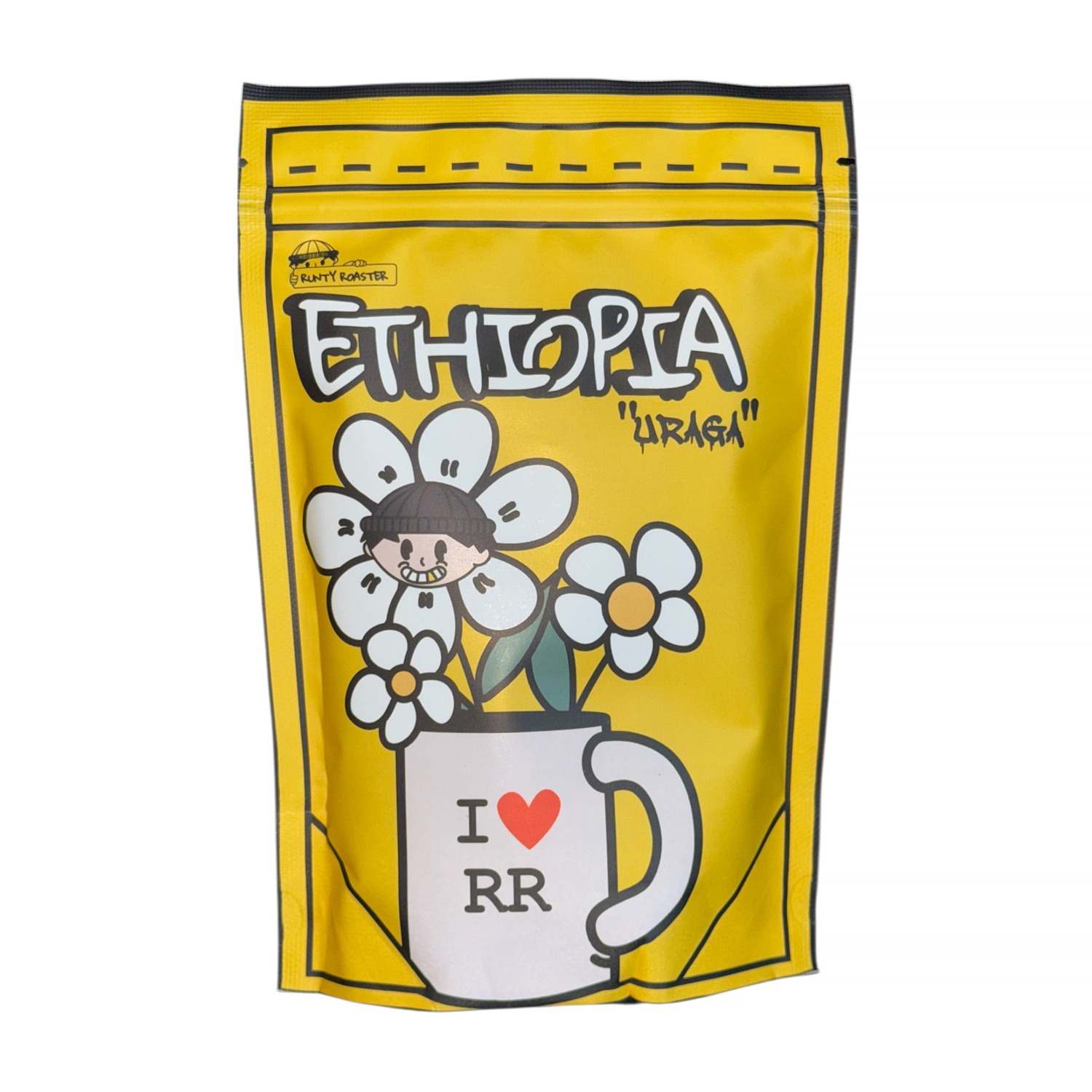 Runty Roaster - kawa ziarnista Etiopia Uraga Natural Filter 250 g
