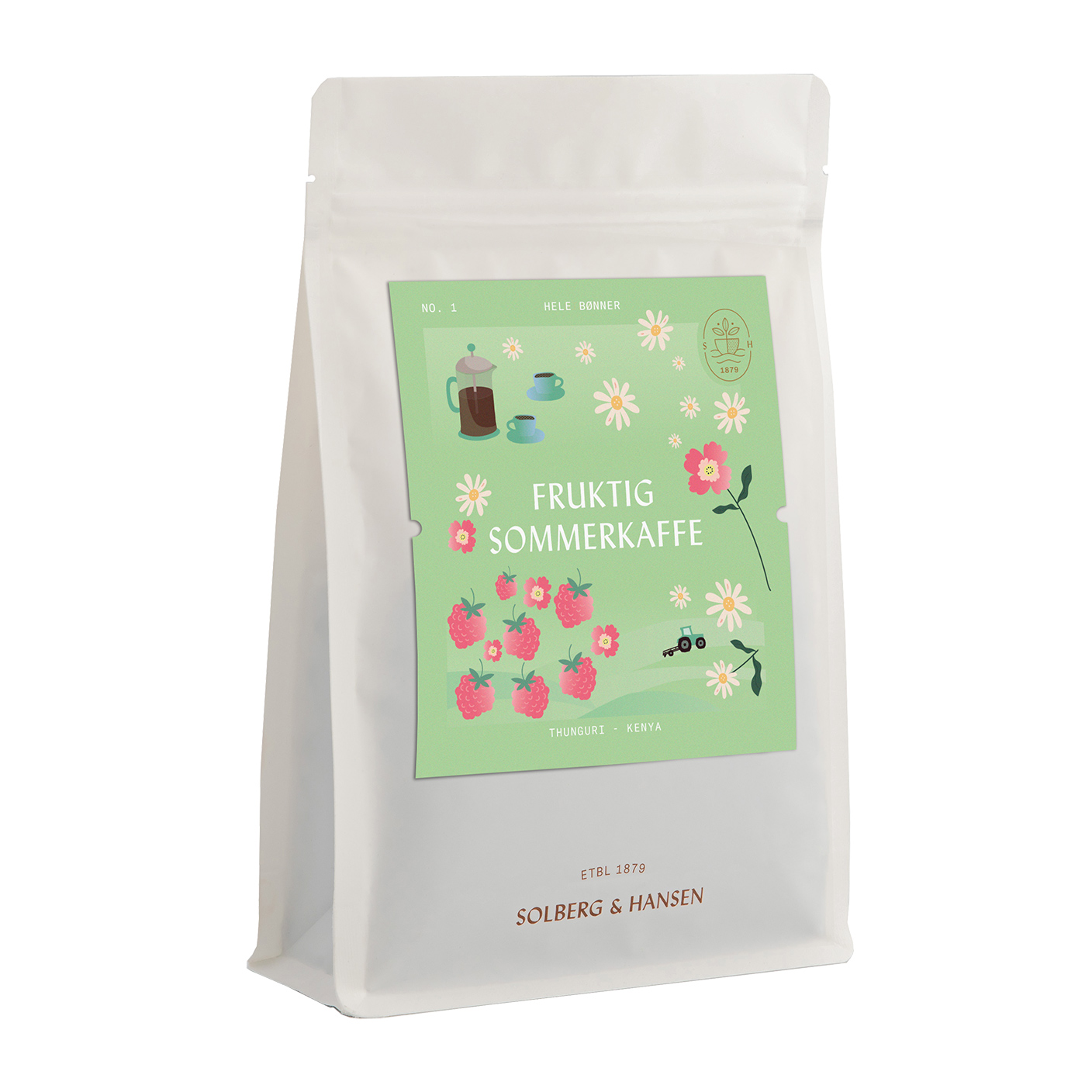 Solberg & Hansen - Fruktig Sommerkaffe Kenia Thunguri Washed Filter 250 g