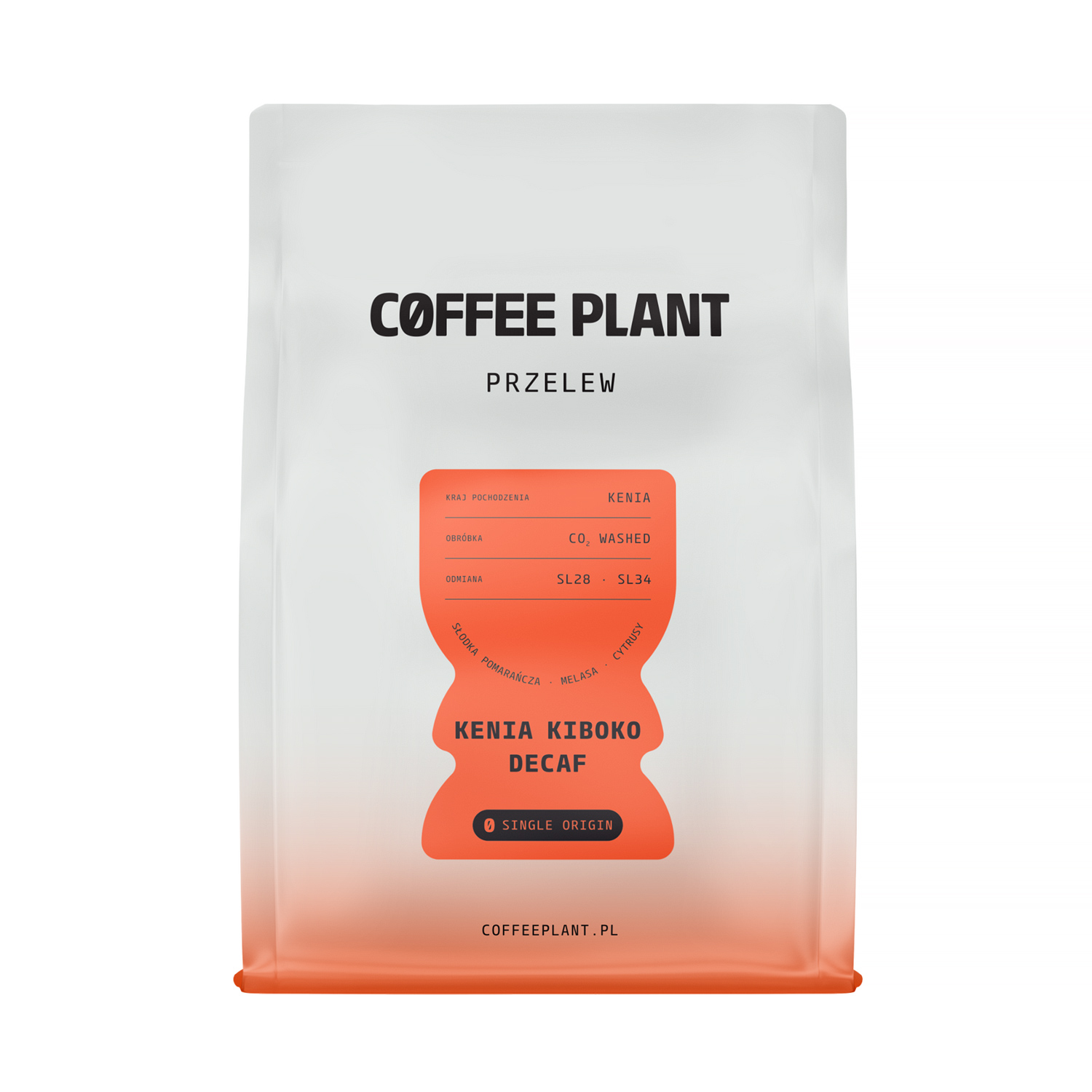 COFFEE PLANT - Kenya Kiboko Decaf CO2 Washed Filter 250g