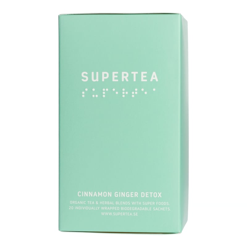 Teministeriet - Supertea Cinnamon Ginger Detox - Herbata 20 Torebek