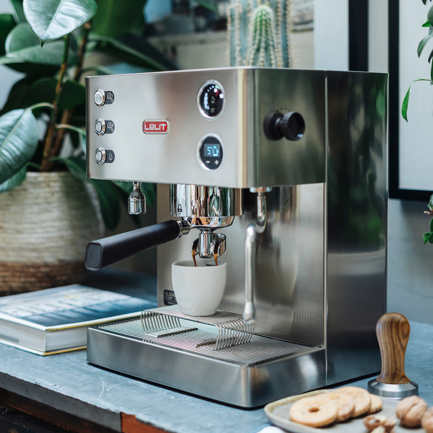 Lelit - cappuccino cup white PLA721M Set of 2 Mugs 320ml