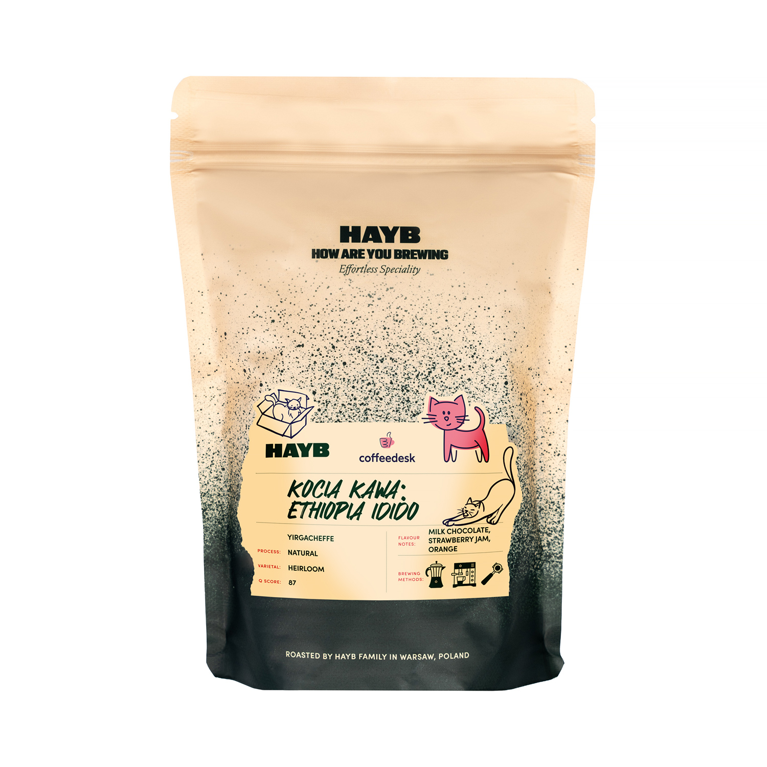 HAYB - Kocia Kawa Ethiopia Idido Espresso 250 g