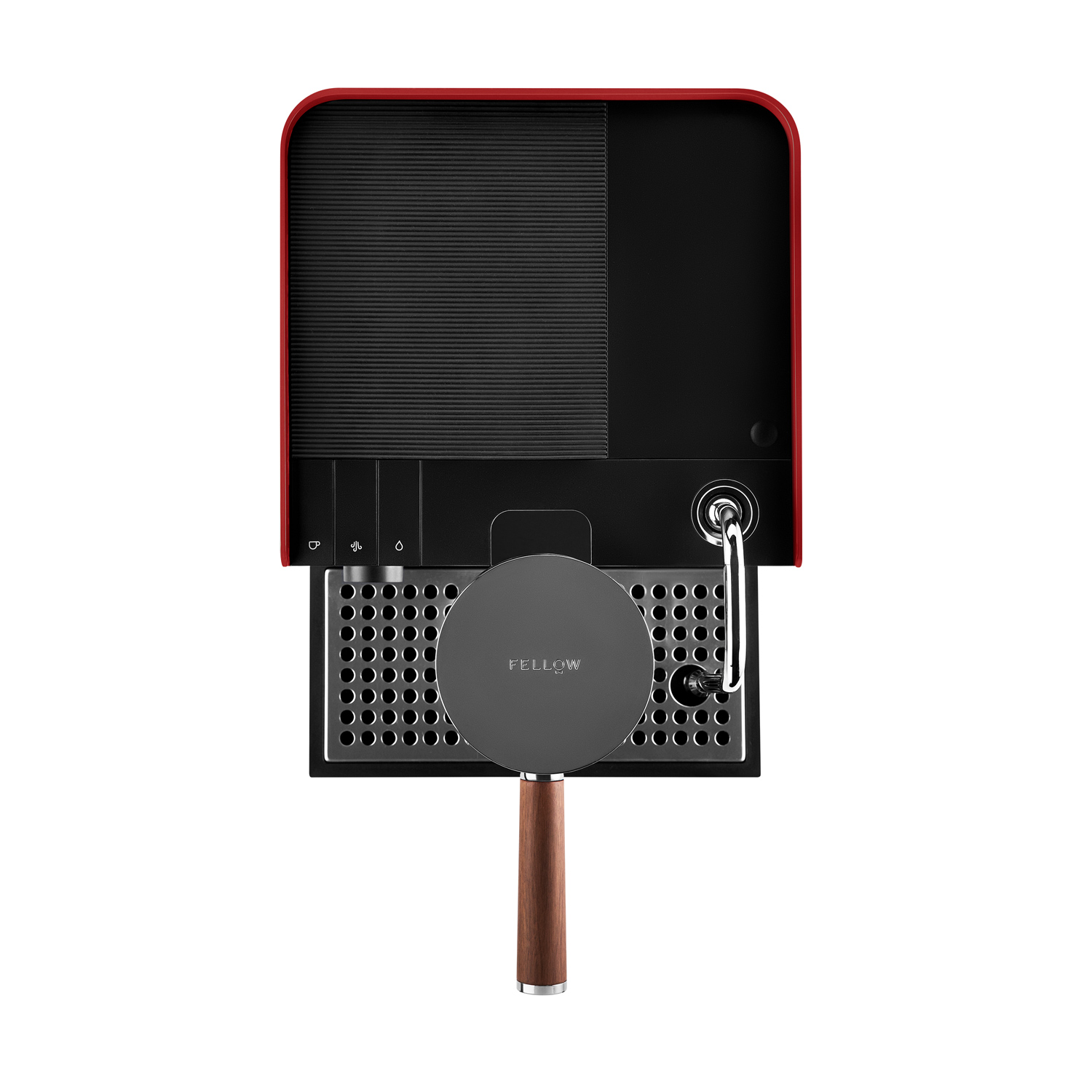 Fellow - Espresso Series 1 - Cherry Red with Walnut