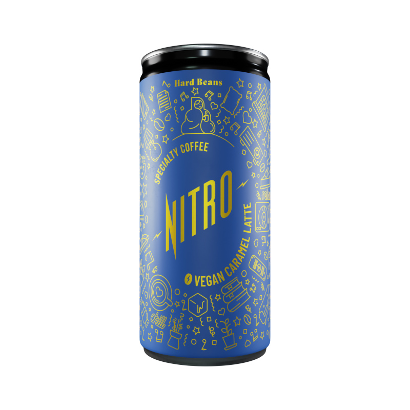 Hard Beans - Nitro Cold Brew Coffee Classic 200 ml