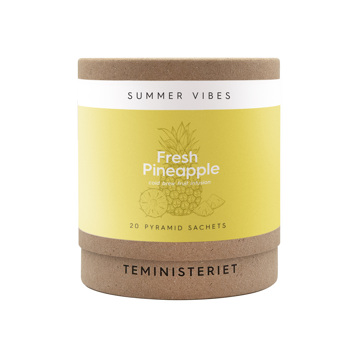 Teministeriet - herbata owocowa Summer Vibes Fresh Pineapple - 20 saszetek