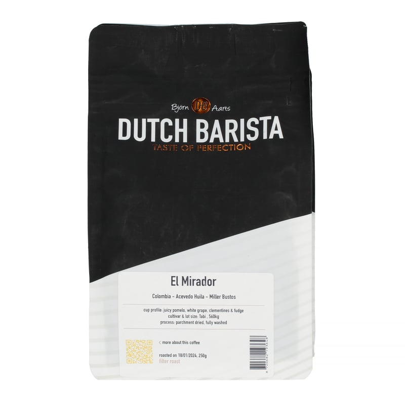 Dutch Barista - Kolumbia El Mirador Washed Filter 250g