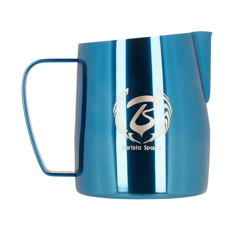 Barista Space - Dzbanek do mleka Titanium Blue 450ml