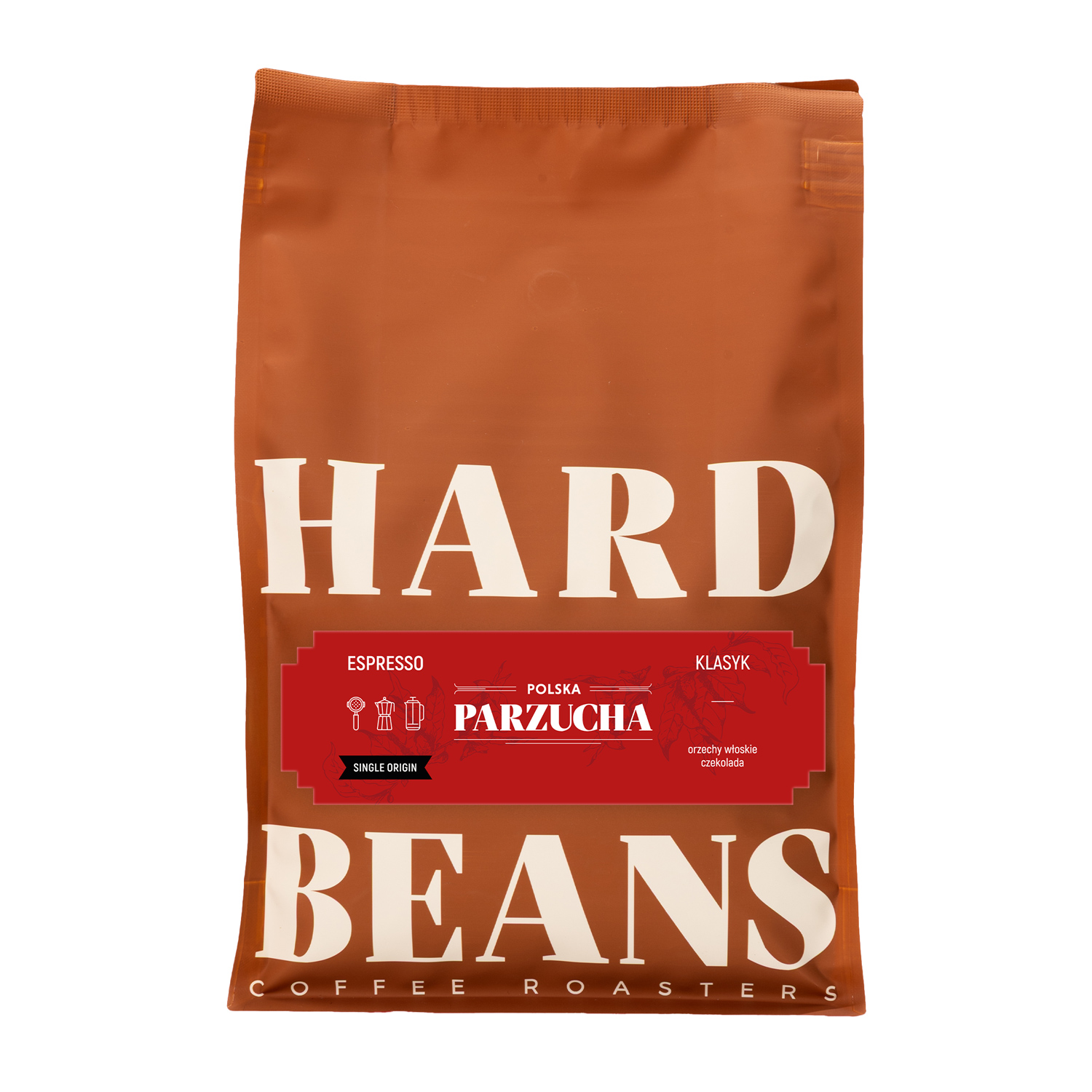 Hard Beans - kawa ziarnista Polska Parzucha - Kawa ziarnista 1 kg