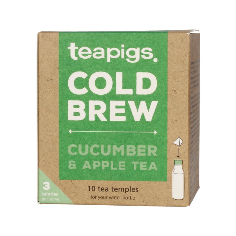 teapigs Cucumber & Apple - Cold Brew 10 Tea Bags (outlet)