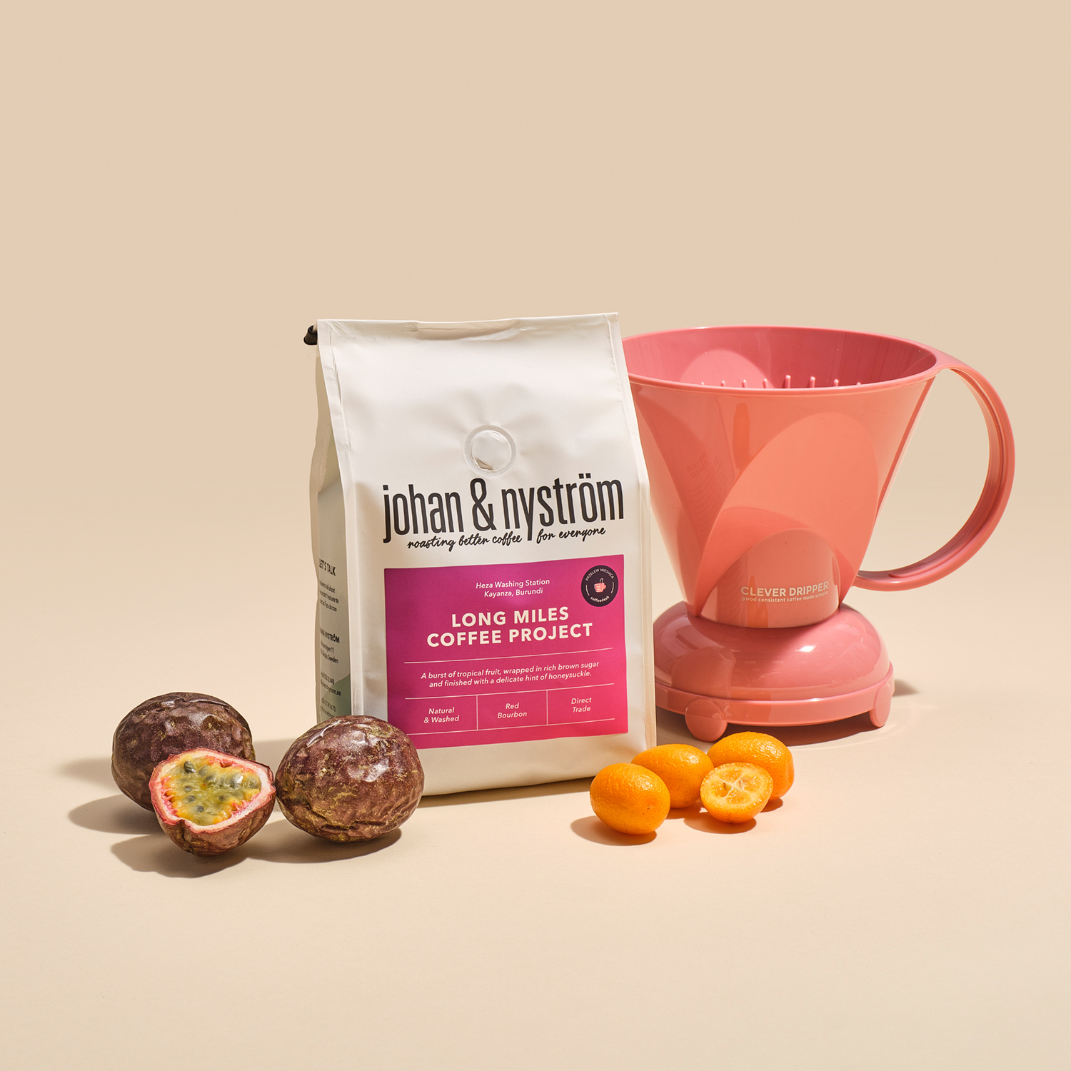 PRZELEW MIESIĄCA: Johan & Nyström - kawa ziarnista Burundi Long Miles Kayanza Natural Filter 250 g