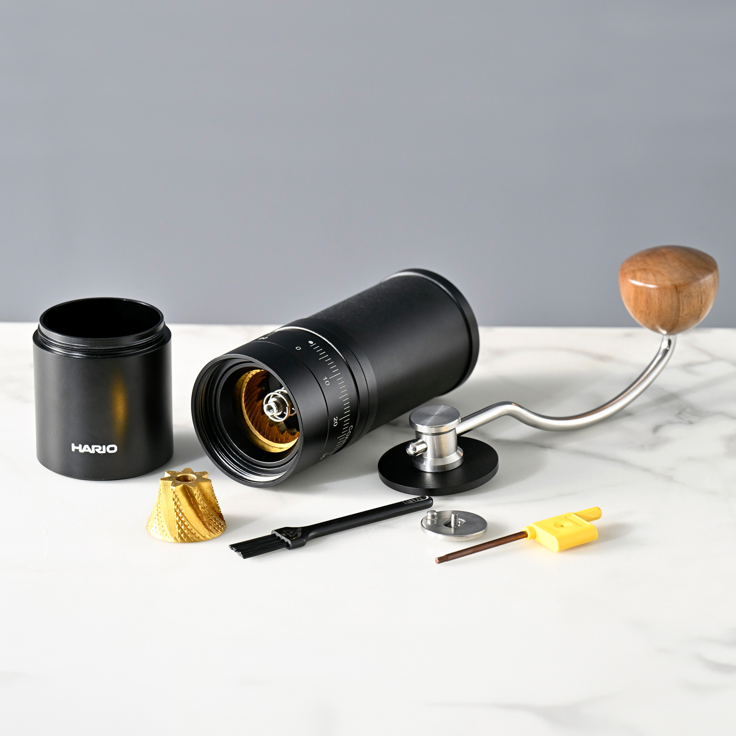 Hario - Hand Grinder CGP-2-B PRO - Black