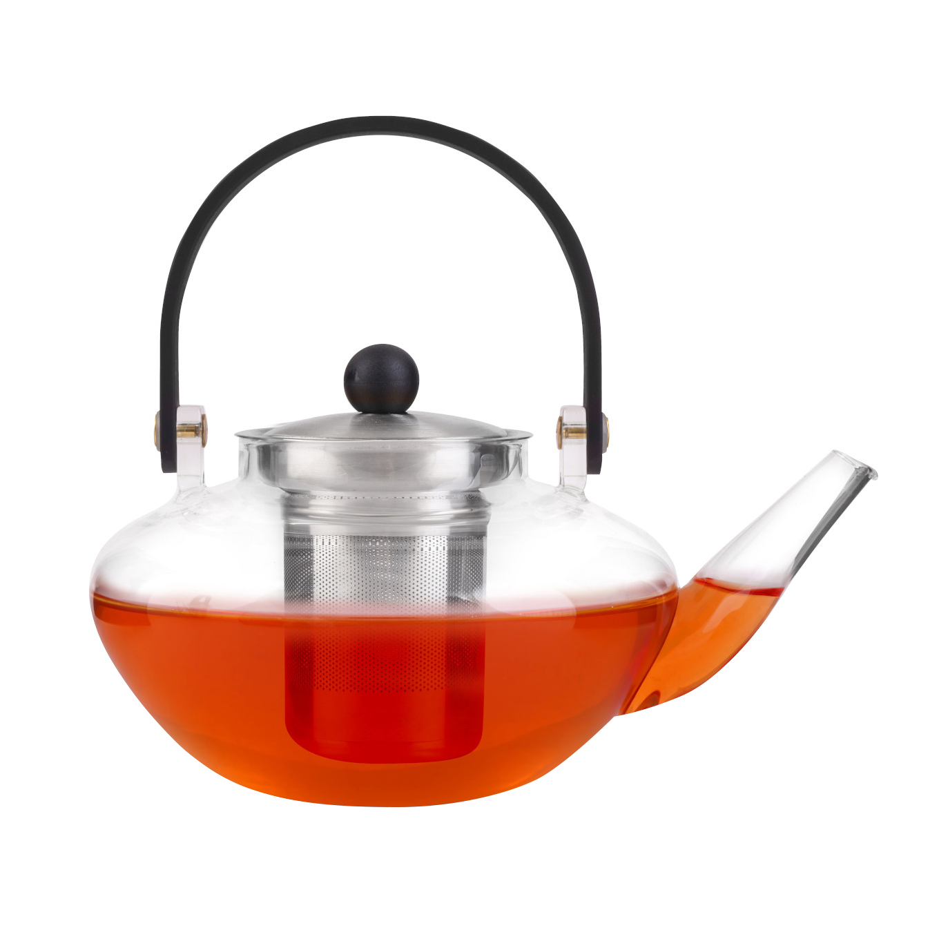 Vialli Design - Zaparzacz do herbaty EVA 800 ml srebrny 