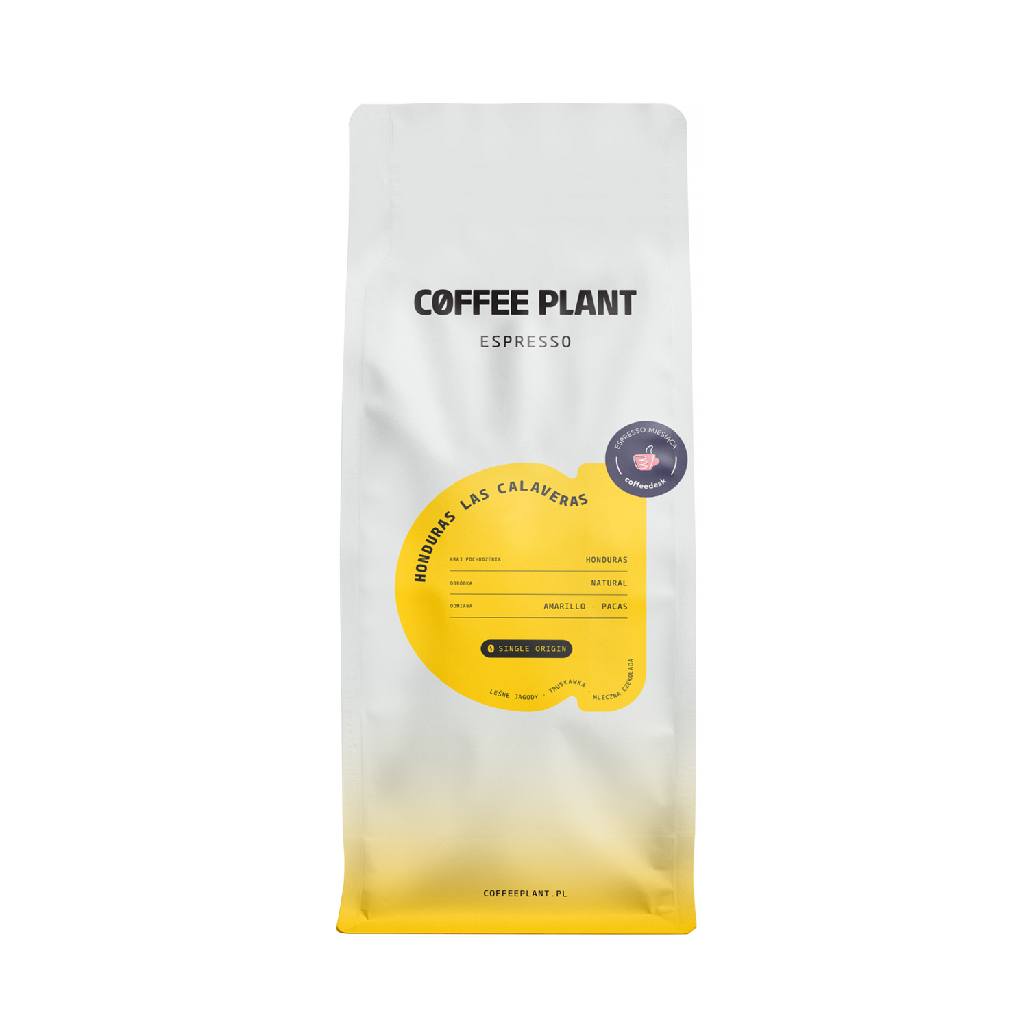 ESPRESSO OF THE MONTH: COFFEE PLANT - Honduras Las Calaveras Natural 1kg