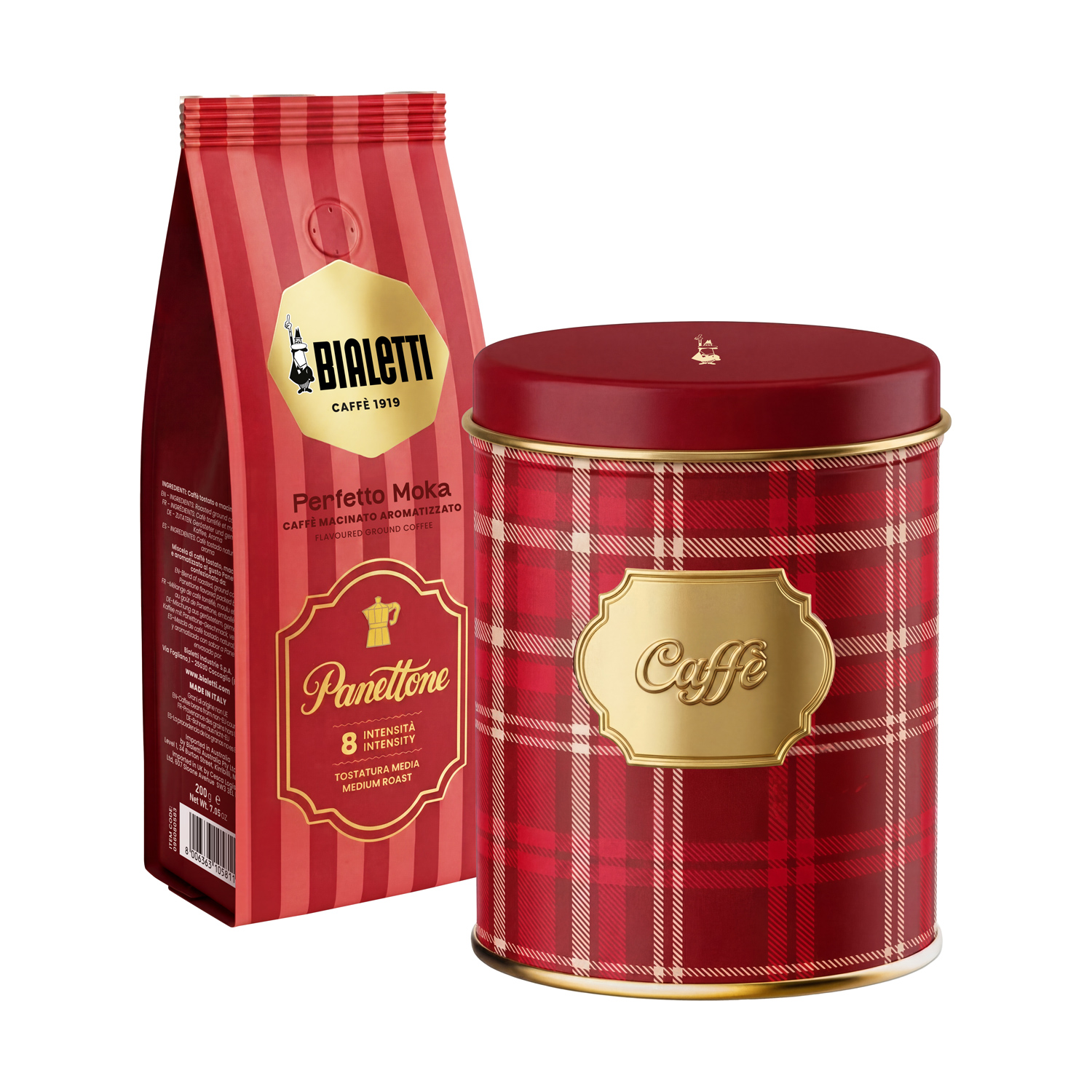 Bialetti - Perfetto Moka Barattolo Panettone 200 g