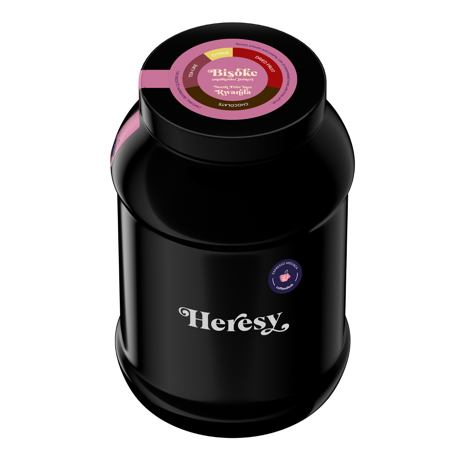 ESPRESSO MIESIĄCA: Heresy - kawa ziarnista Rwanda Bisoke Espresso 1001 g
