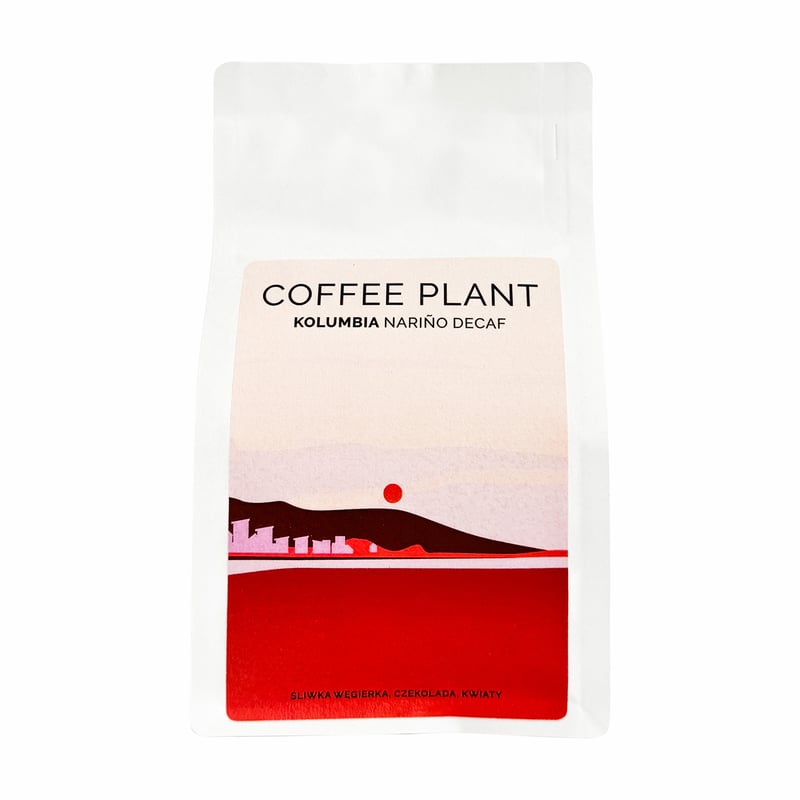 COFFEE PLANT - Kolumbia Washed Sugarcane - Kawa Bezkofeinowa Filter 250g