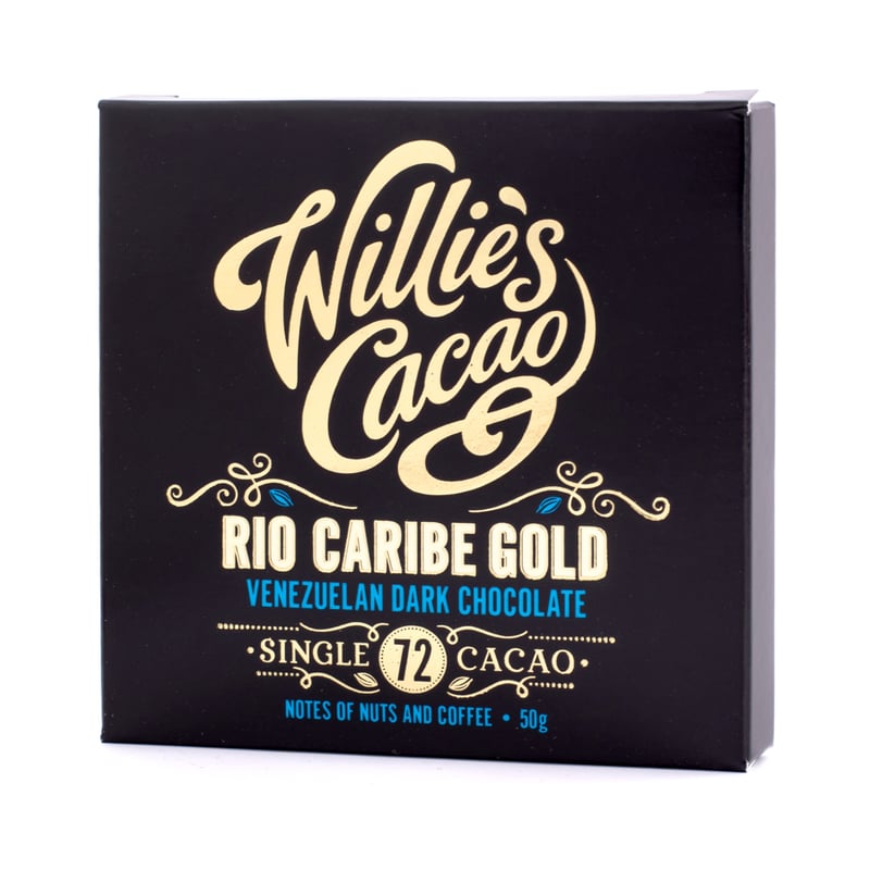 Willie's Cacao - 72% Rio Caribe Gold 50g