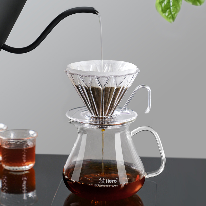 zeroHero - dripper plastikowy Prisma 1-2 fil. - Przezroczysty