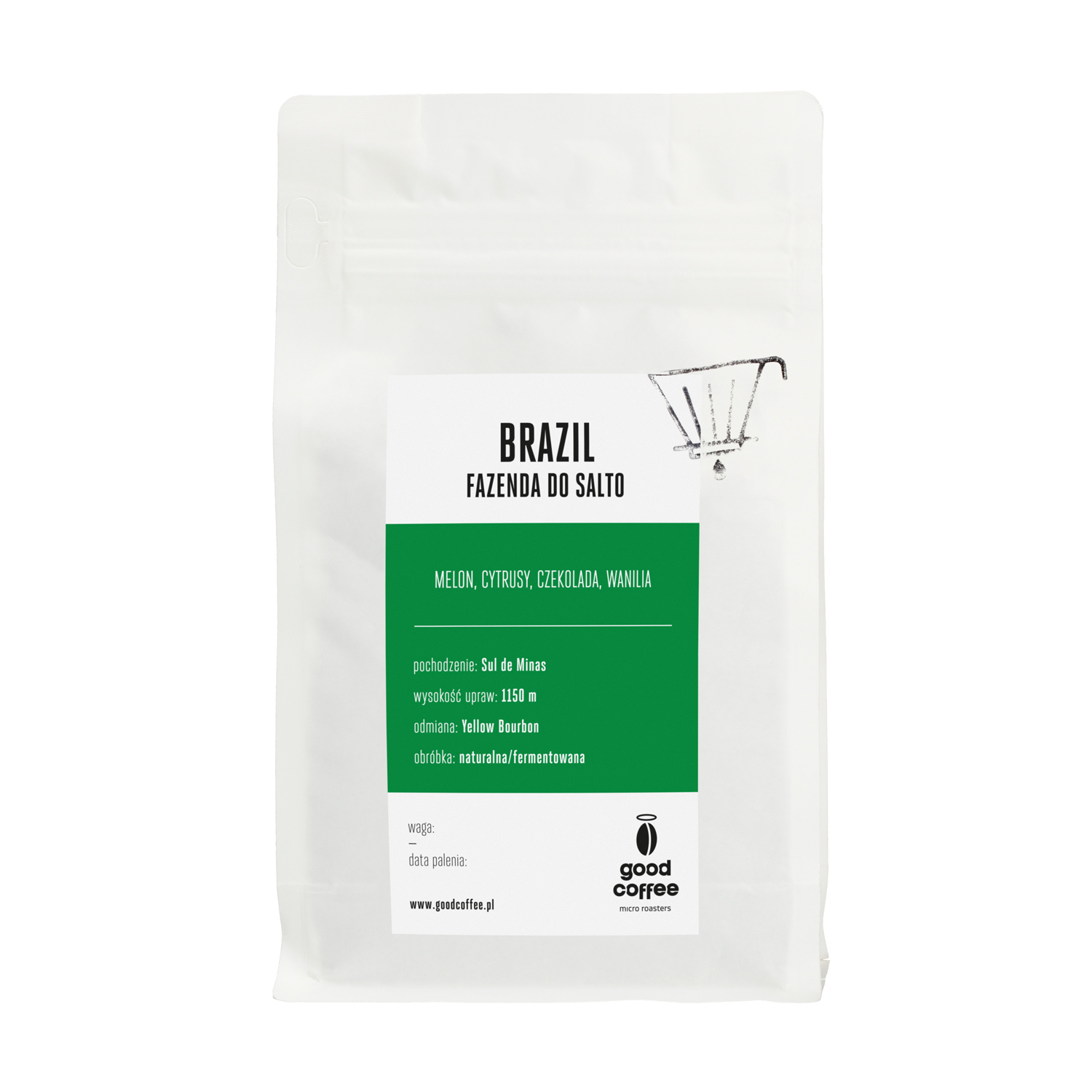 Good Coffee - kawa ziarnista Brazylia Fazenda do Salto Filter 250 g