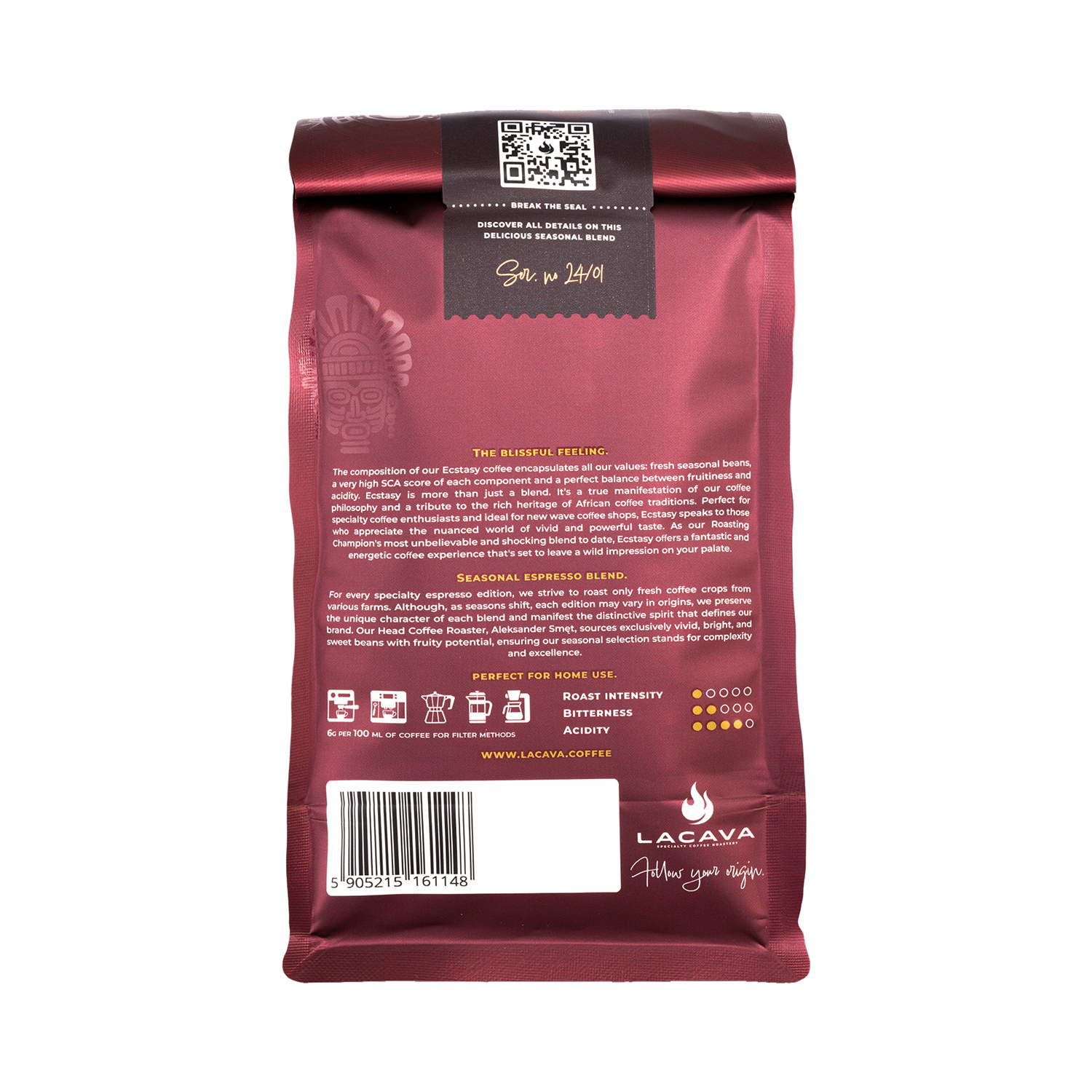 LaCava - Ecstasy Espresso 350g (outlet)