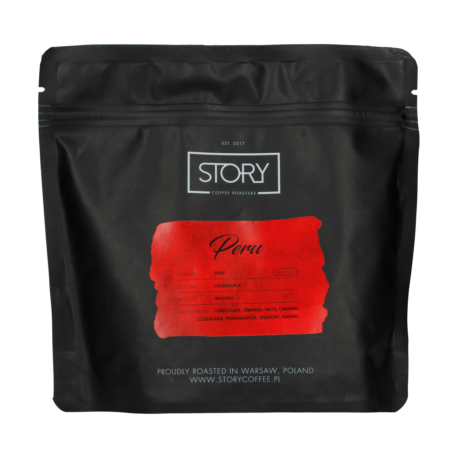 Story Coffee Peru Cajamarca ESP 250g, kawa ziarnista