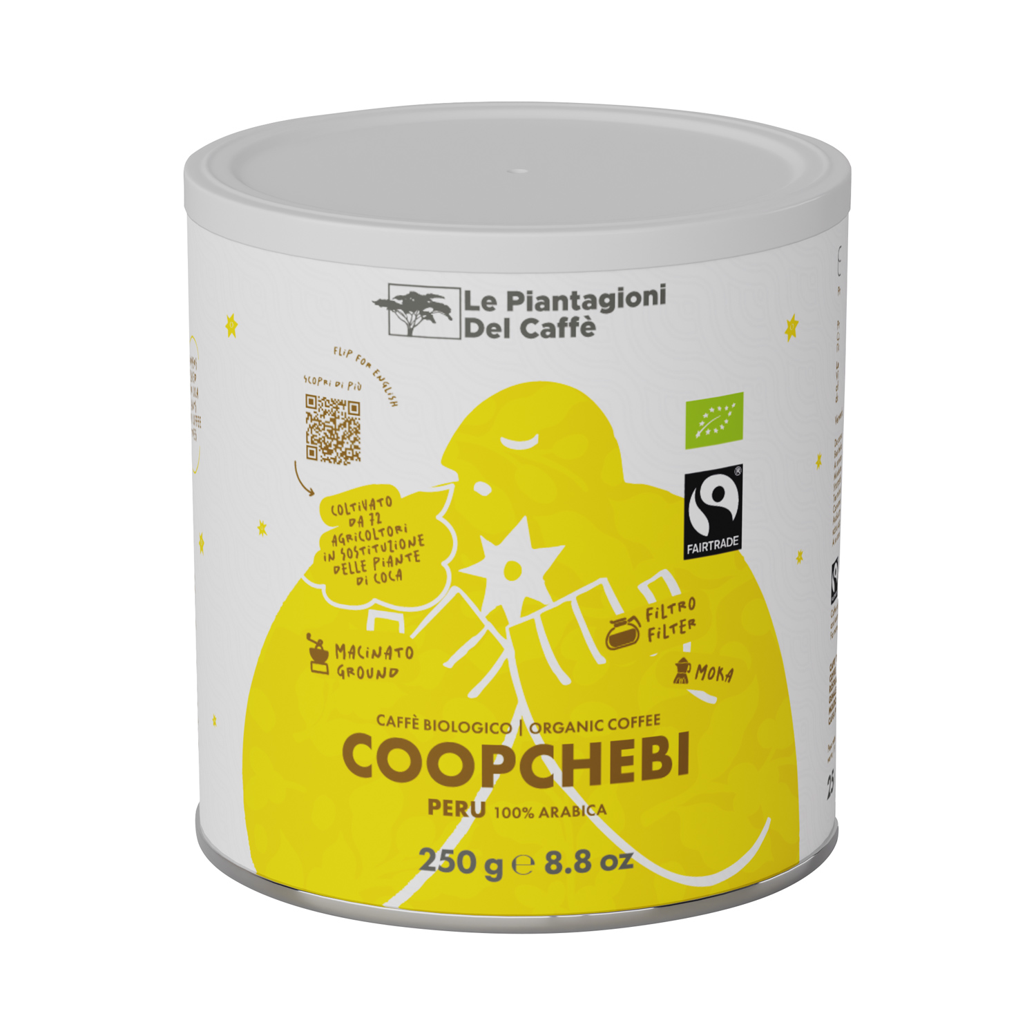 Le Piantagioni del Caffe - kawa mielona Coopchebi Espresso 250 g